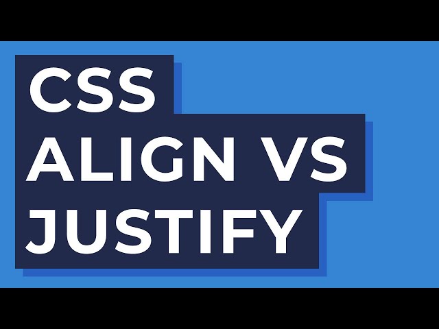 CSS Flexbox difference between justify content and align items