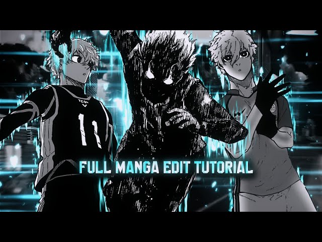 {~Full Manga Edit Tutorial~}~For begineers|Alight motion/After motion tutorial.#tutorial 