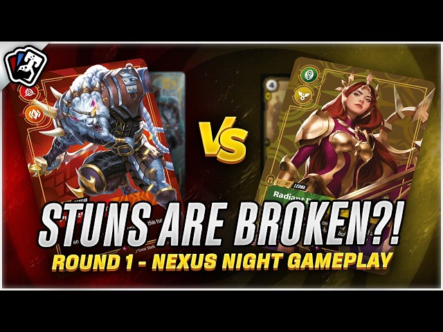 Can STUNS Break The META? | R1: Rengar vs Leona | Unleashed Riftbound Nexus Night