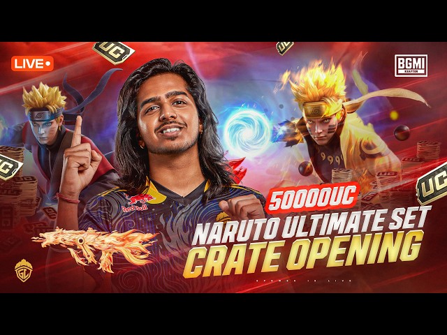 SPOWER IS LIVE 50K UC NARUTO CRATE OPENING  | ON TO THE NEXT ONE  |