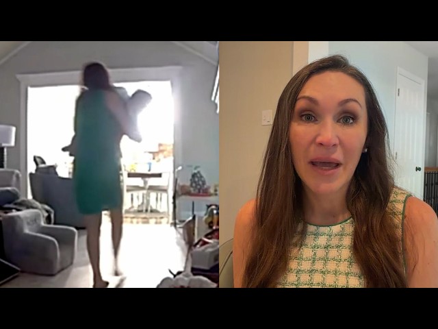 Panicked Mom And Kids Escape Tornadoes