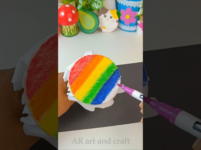 ✨DIY easy craft ideas🌈 #shorts #youtubeshorts #art #craft