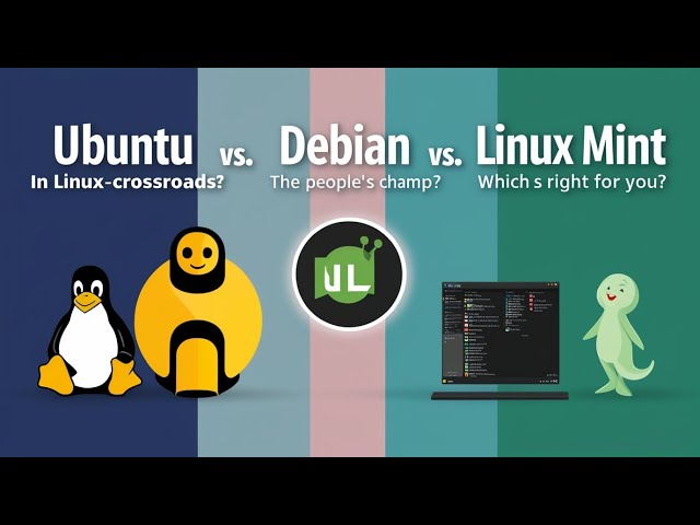 Ubuntu vs. Debian vs. Linux Mint: Which Is Right for You?