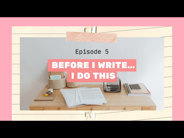 How I Plan a Story Before I Start Writing