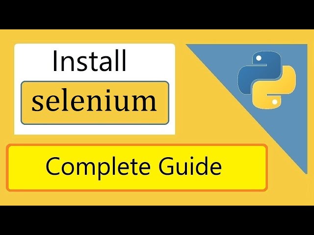 How to install Selenium on Windows 10 | Complete Installation Guide 2021 | Amit Thinks