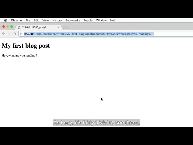 183  Accessing POST form data with Flask