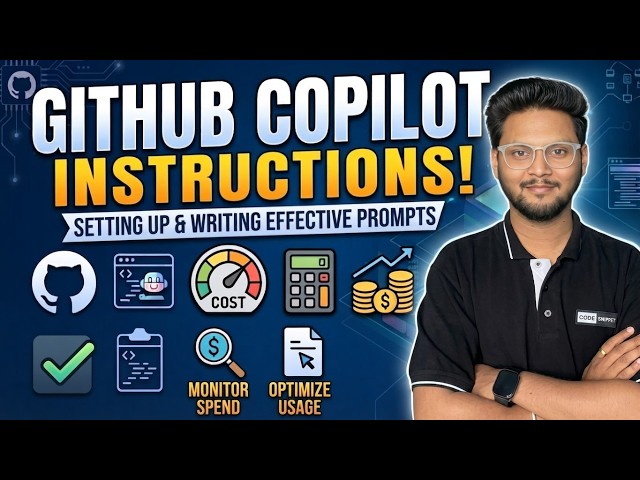 GitHub Copilot Instructions Explained | Make Copilot Generate Better Code
