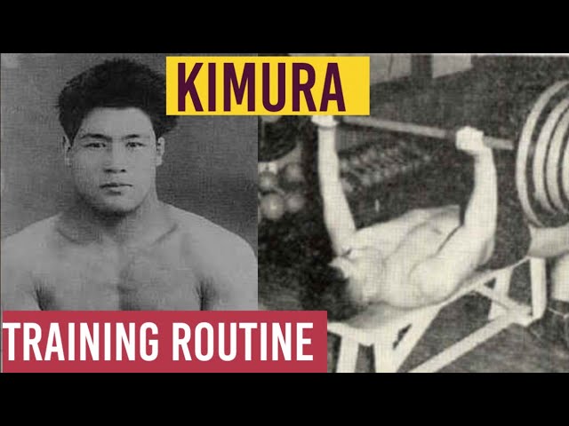Masahiko Kimura's Training routine
