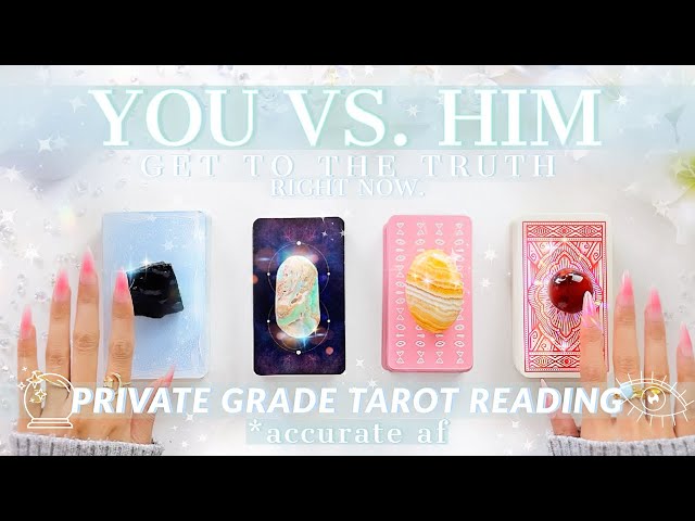 😳You VS. Him - What He *truly* Thinks of YOU 🧿**private reading grade**🔮✨pick a card tarot reading🔥