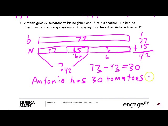lesson 31 homework module 4 grade 2
