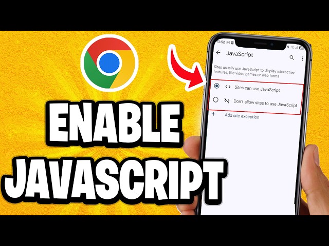 How To Enable Javascript On Google Chrome - Step By Step