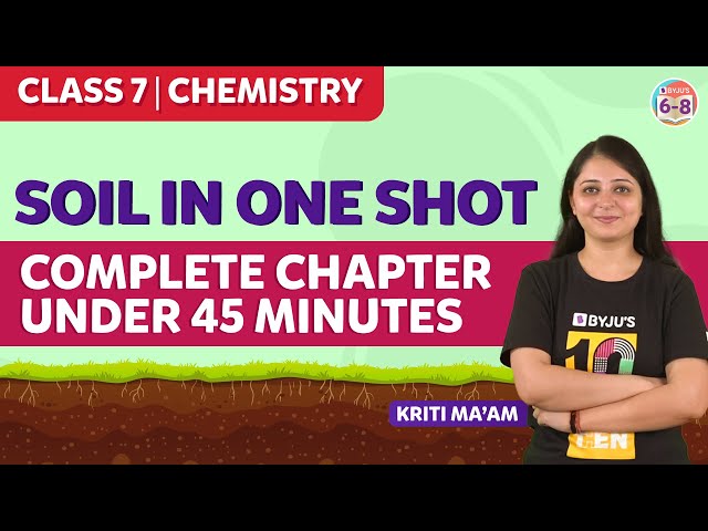 Soil Class 7 Science Chapter 9 in One Shot | BYJU'S - Class 7