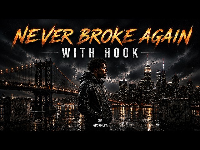 "Never Broke Again" (with hook) | Rap Instrumental | HipHop Freestyle Type Beat