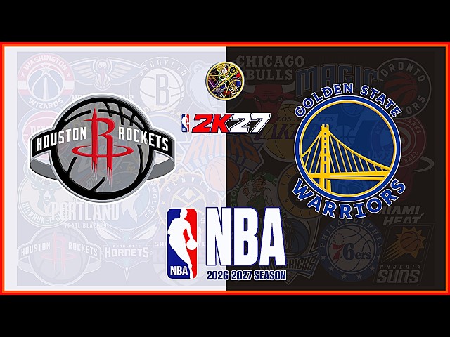 Houston ROCKETS  vs  Golden State WARRIORS  |  SEP 28, 2026  |  NBA 2K27  Simulation  |