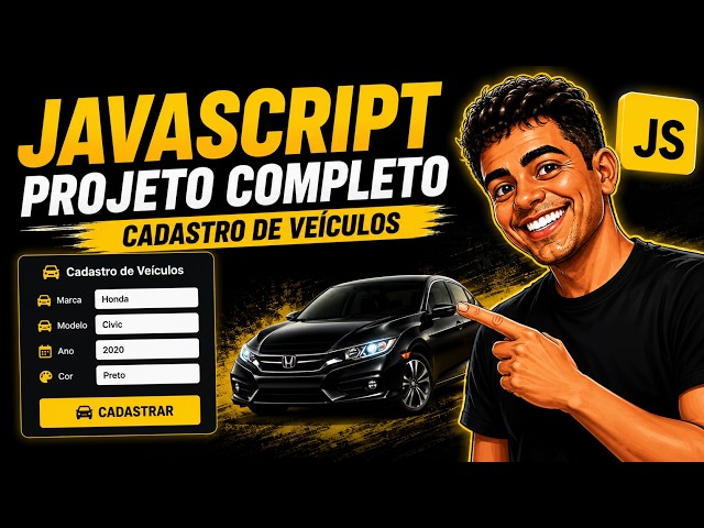 JavaScript Project for Beginners | Vehicle Registration with Objects