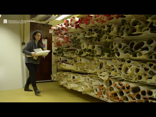 Parliamentary Archives: The Digitisation Process