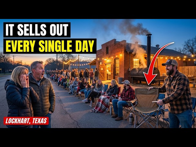 Brits Joined a 5am Queue for Texas Barbecue - Strangers in the Line Had Brought Spare Chairs