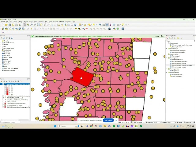 QGIS - Spatial Joins