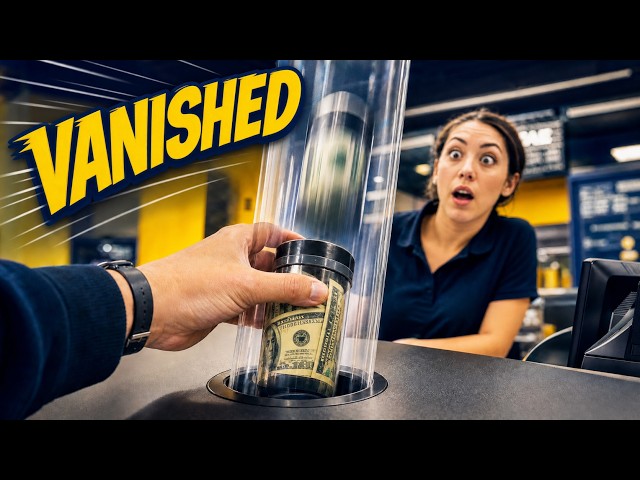 What Happens When Cash Disappears Into That Tube?