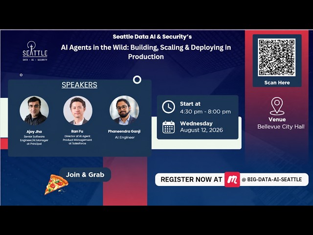 AI Agents in the Wild: Building, Scaling & Deploying in Production
