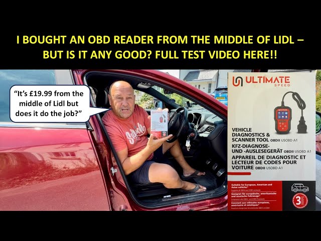 I BOUGHT AN OBD READER FOR £20 FROM THE MIDDLE OF LIDL - BUT IS IT ANY GOOD? FULL TEST VIDEO!
