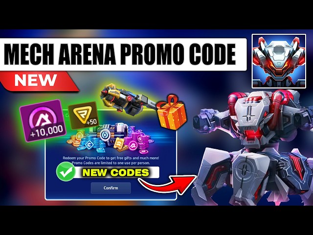 MECH ARENA PROMO CODES 2026 ✅ EXCLUSIVE REWARDS MECH ARENA CODE