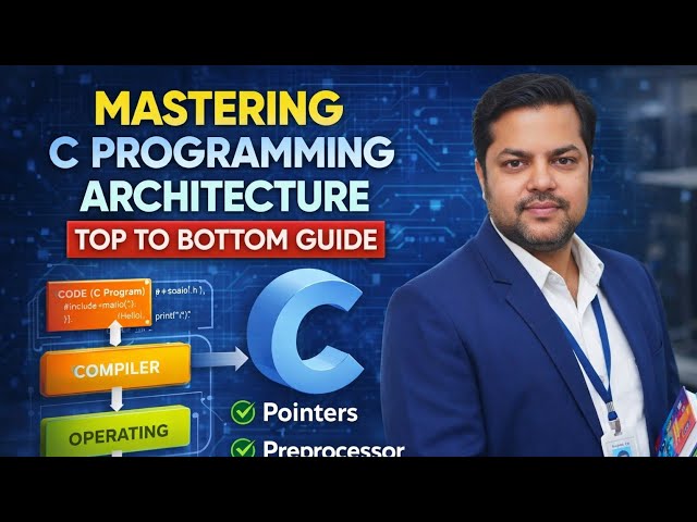 Mastering C Programming Architecture | Complete Beginner to Advanced Guide