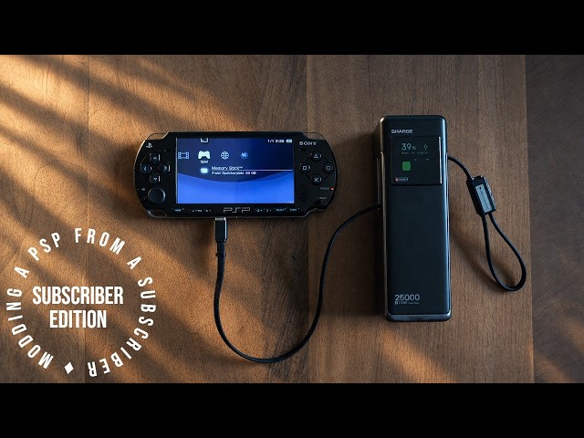 This PSP got the essential UPGRADES #pspmodding