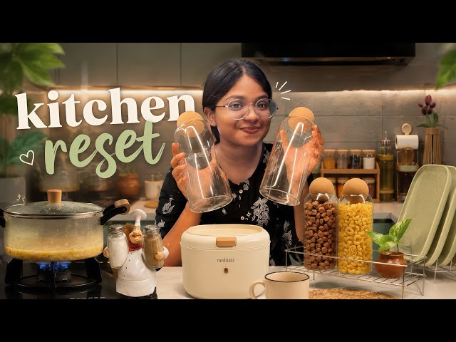 Kitchen Reset + Smart Organization Finds | Yas sisters