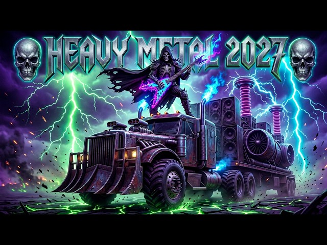 Relentless Heavy Metal 2027🔥 Most Epic & Power Metal Riffs. Nonstop Brutal mix 🤘💀