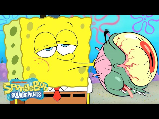 Plankton's GROSSEST Scheme Yet?! 🤢 | Full Scene | SpongeBob
