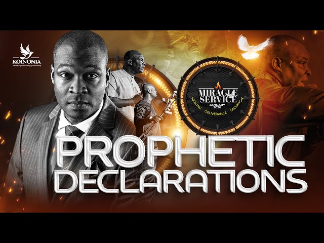 JANUARY 2026 MIRACLE SERVICE (PROPHETIC DECLARATIONS) WITH APOSTLE JOSHUA SELMAN ||25||01||2026