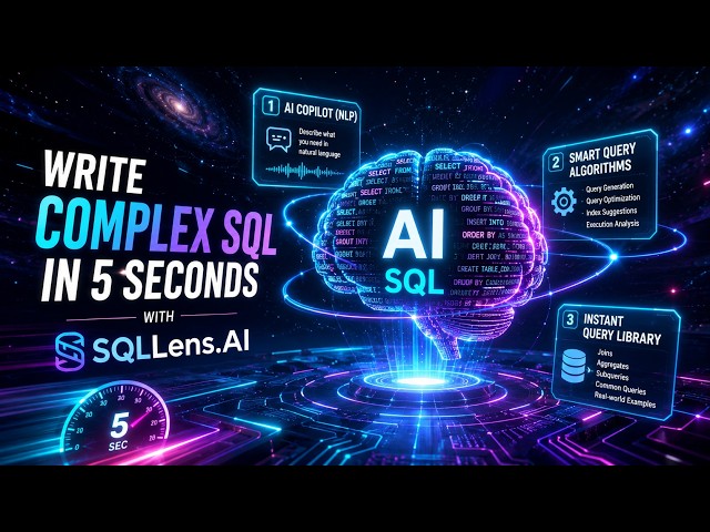 Write Complex SQL in 5 seconds