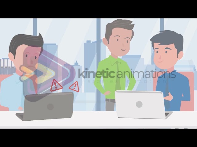 Cloud Workspace | ConexLink | 2D Animation | Kinetic Animations