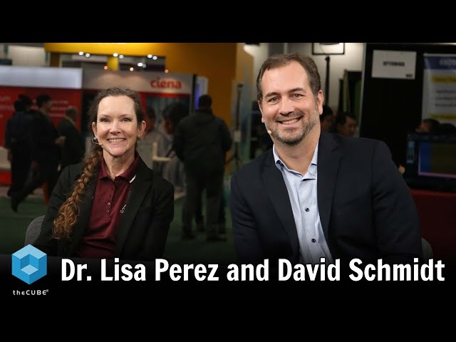 Dr. Lisa Perez, Texas A&M High Performance Research Computing, and David Schmidt, Dell Technologies