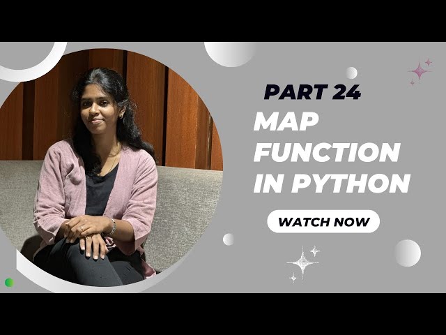 📌 Map Function in Python | Part 24 | Python Tutorial for Beginners