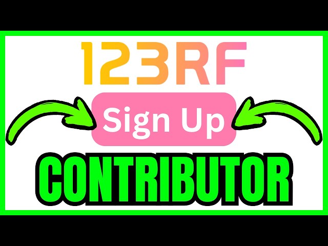 How To CREATE 123RF Contributor Account (QUICK & EASY) 2026