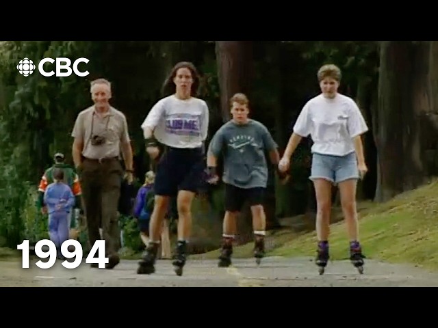 Rollerblading through the streets of Toronto in 1994
