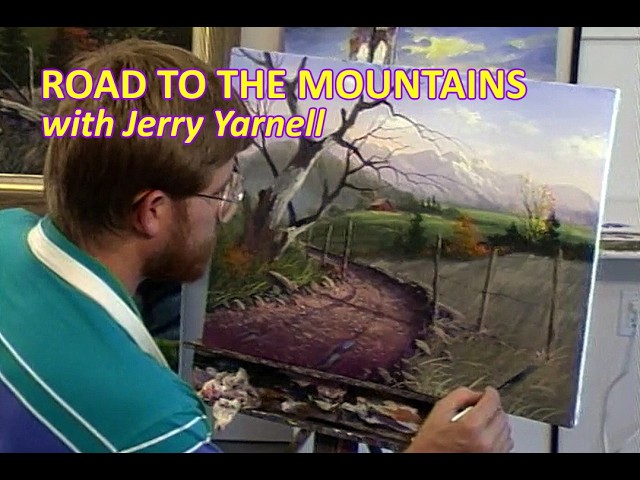How to Paint a Rocky Road & Mountain Landscape in Acrylic | Jerry Yarnell Tutorial