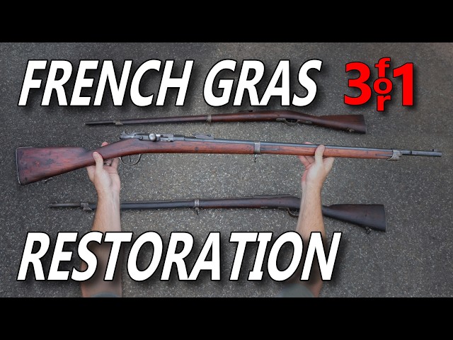 Making One Working French Gras Rifle Out of Three Parts Guns