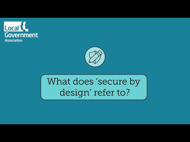 What does secure by design refer to?