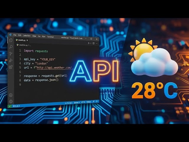 Build a Real-Time Weather App in Python (Step-by-Step API Tutorial) | Day 31