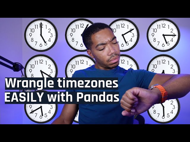 How to quickly wrangle datetimes with pandas and python