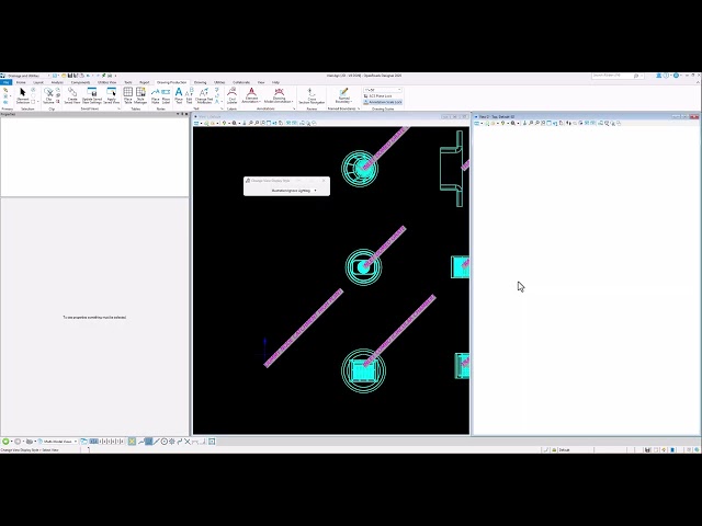How to place all nodes from a workspace for QA using Model Builder in ORD