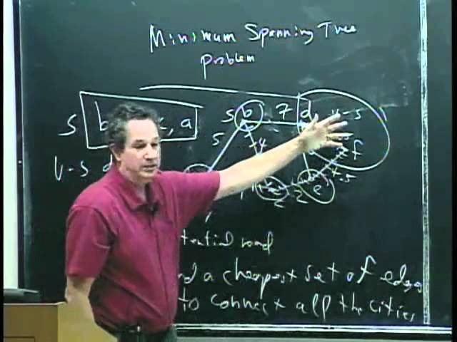 Start of minimum spanning tree problem