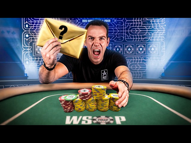 Pulling a $1,000,000 Mystery Bounty at the World Series of Poker?