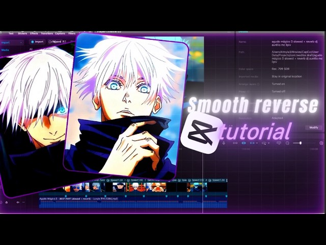 How to Make a Smooth Reverse Edit in CapCut PC! (Easy Tutorial)