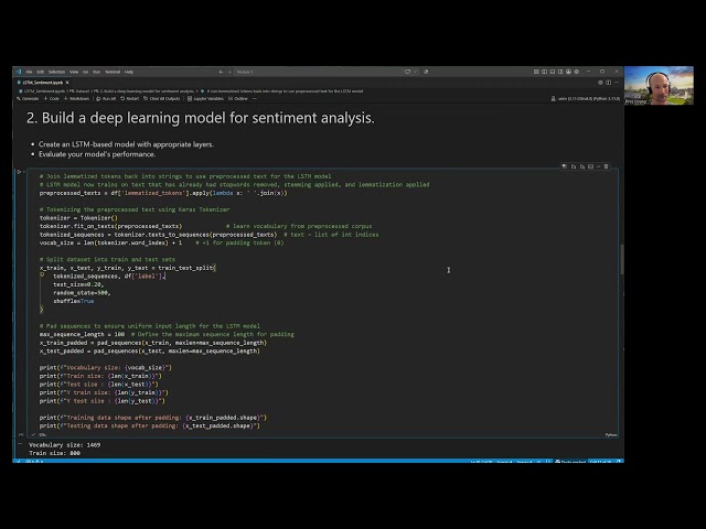 Mastering Sentiment Analysis with LSTM: Building Deep Learning Models for Customer Reviews