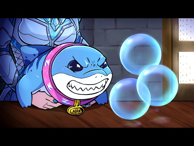 the bubble consumes him 🥀
