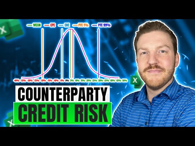 Master Counterparty Credit Risk in Excel: EPE, ENE, PFE & EE Explained